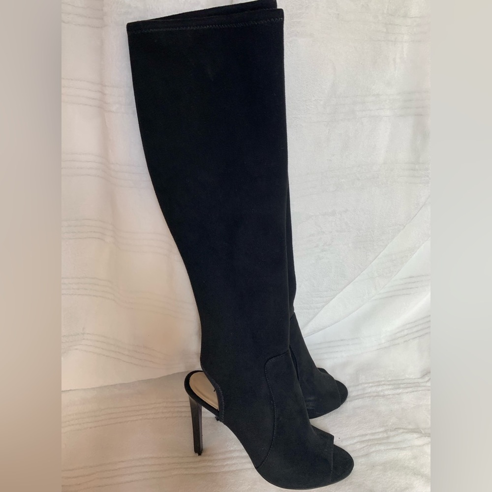 Nine West black Knee High Sexy Boots